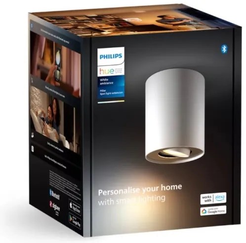 Philips - Faretto LED dimmerabile Hue PILLAR 1xGU10/4,2W/230V bianco