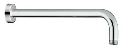Braccio Doccia Tondo 25cm di design con attacco Soffione Inclinato