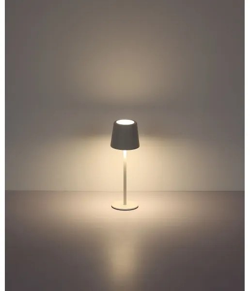 Globo 58482W-LED lampada da tavolo ricaricabile touch VAN. 2W/5V 2200mAh IP44 bi