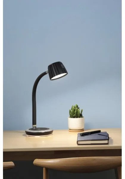 Immax NEO 08996L - Lampada da tavolo LED dimmerabile con un ricarica wireless PERLA LED/6W/230V