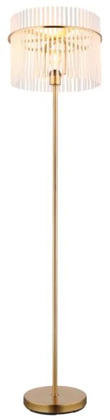 Globo 15698SM - Lampada con piedistallo GORLEY 1xE27/60W/230V oro