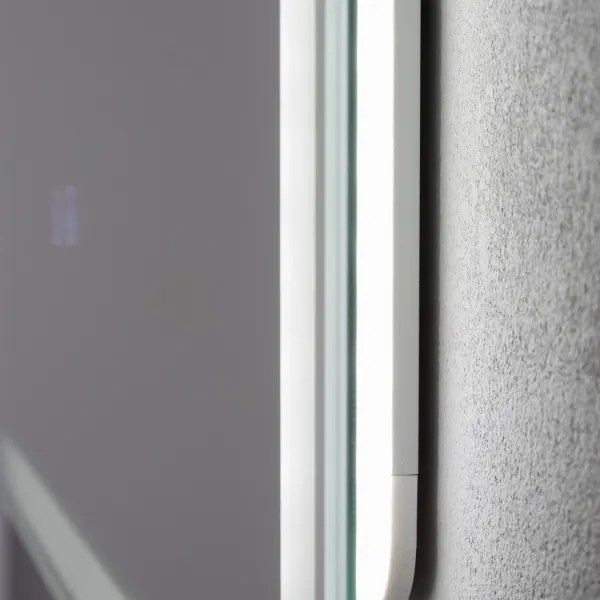 Brilagi - Specchio da bagno LED dimmerabile con retroilluminazione e funzione antiappannamento BELLA LED/12W/230V 40x60 cm IP44