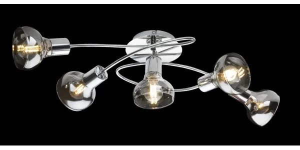 GLOBO 54921-5 - Lampadario fisso LOTHAR 5xE14/40W/230V