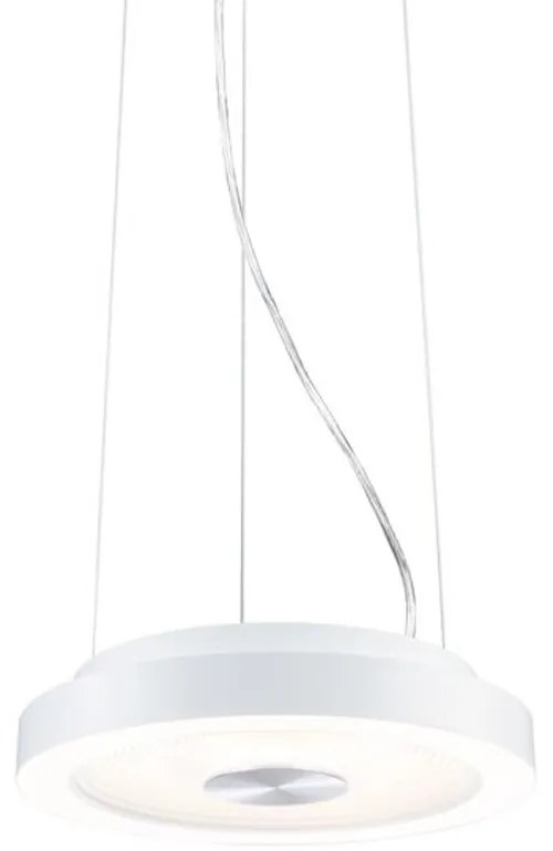 Paulmann - Volea LED Lampada a Sospensione Bianco/Argento Paulmann