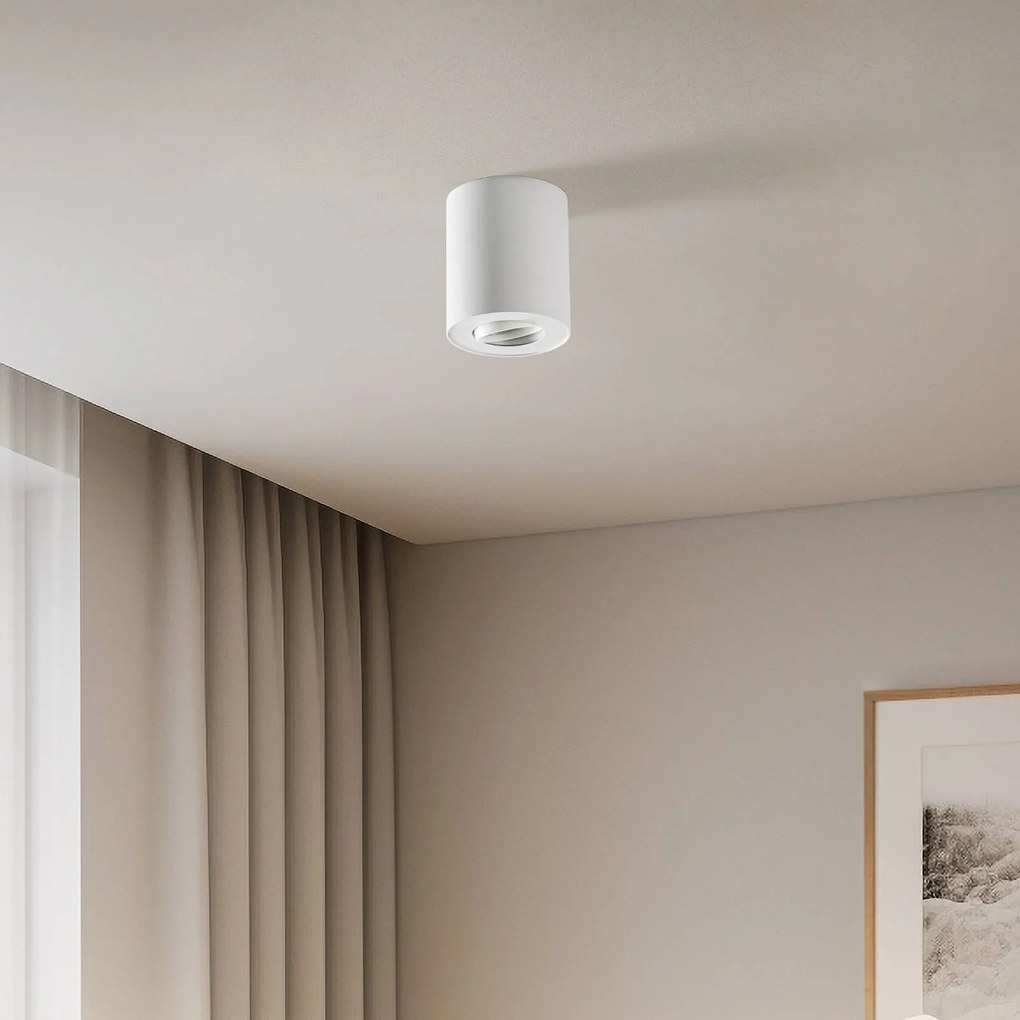Nowodvorski Lighting Set faretti da soffitto, orientabili, bianchi