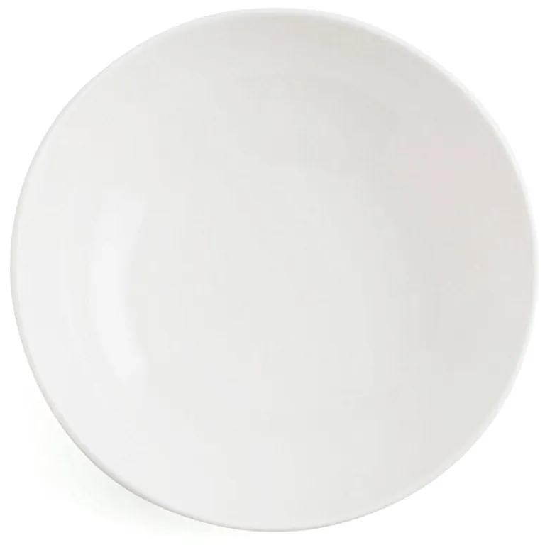 Piatto Fondo Ariane Vital Coupe Ceramica Bianco (Ø 21 cm) (6 Unità)