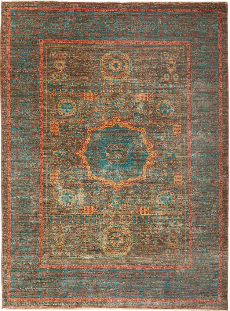Mamluk Tappeto orientale 230 x 170 Marrone (Pakistan) Annodato A Mano