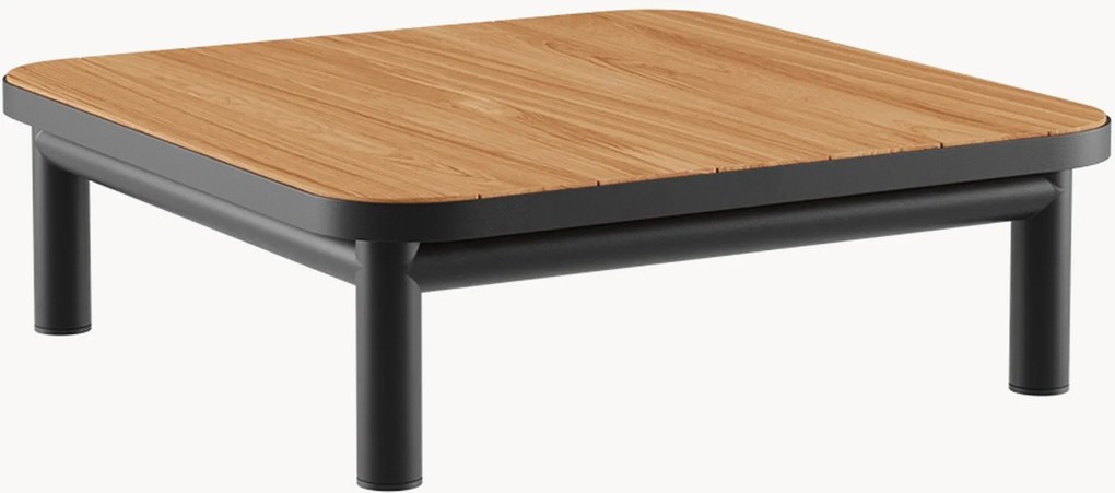 Tavolino da giardino con piano in legno di teak Kirra