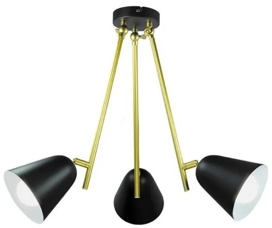 Rabalux 5376 - Lampadario a sospensione con supporto rigido ALDER 3xE14/40W/230V