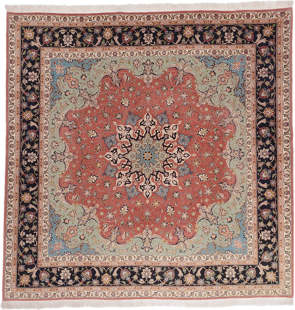 Tabriz Tappeto persiano 210x220 (Iran) Annodato A Mano
