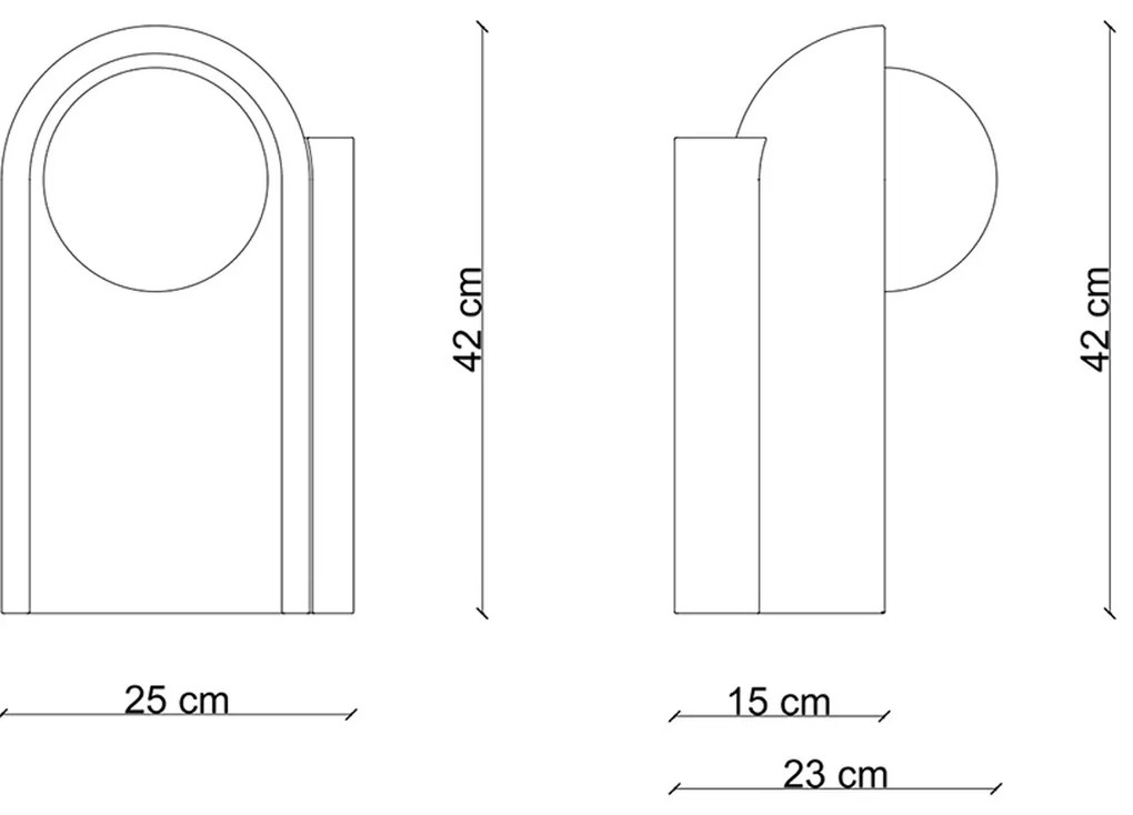 Lampada Da Scrivania Decò Cléo Ceramica Grigio Sabbia E Crema 1 Luce E27