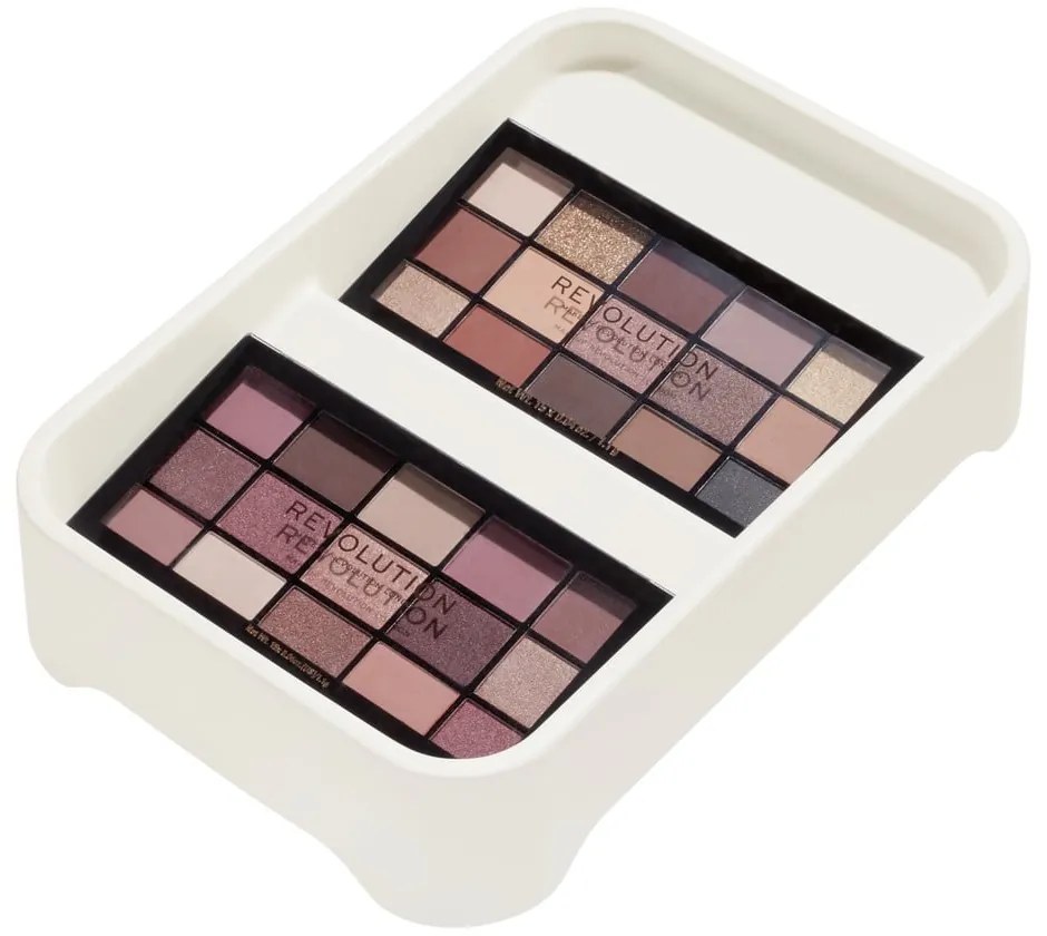 Organizzatore di trucchi bianco Eco Bin, 28,12 x 19,23 cm - iDesign