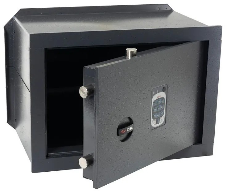 Cassaforte con codice elettronico CISA DGT Vision a incasso L 42 x H 30 x P 30 cm