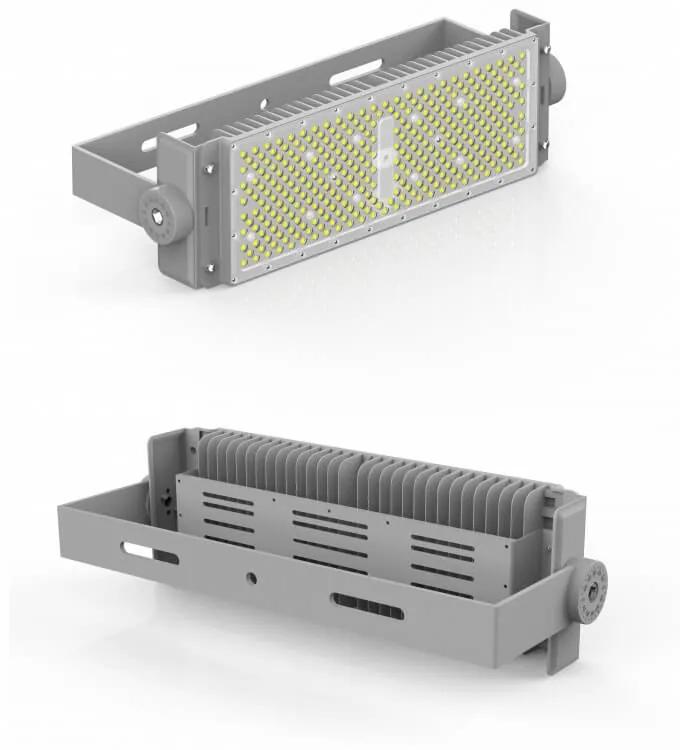 Faro Modulare LED 200W 30° 160lm/W - PHILIPS Xitanium Colore  Bianco Naturale 4.000K