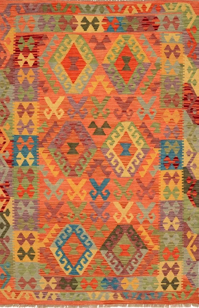 Kilim Tappeto 190x130 (Afghanistan)
