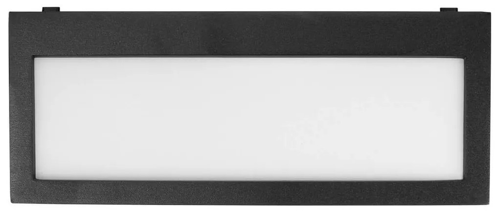 Applique Band Design - E27 Nero Bidirezionale IP65 per Esterni