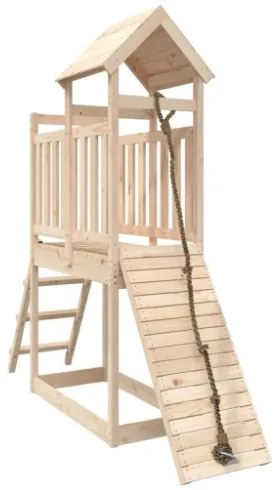 Casetta con Arrampicata inLegno Massello di Pino