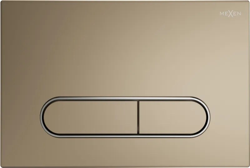 Mexen Fenix 11 pulsante di scarico, oro champagne - 601104
