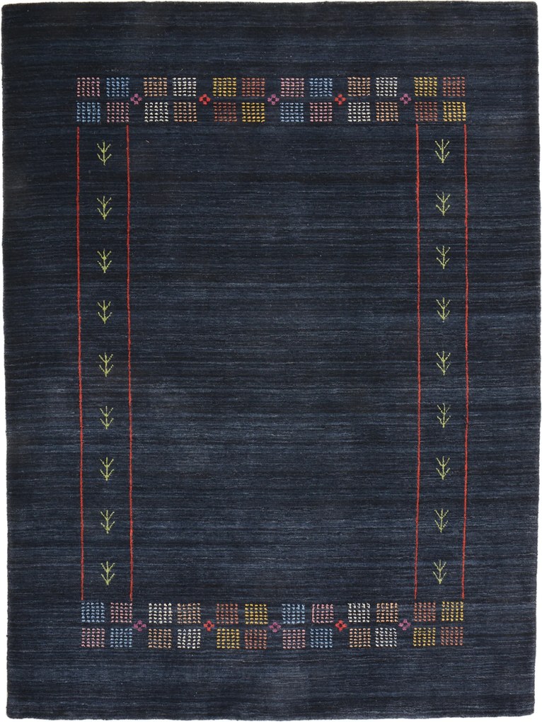 Loribaft Tappeto 150 x 200 (Indian) Annodato A Mano