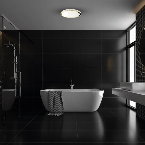 Plafoniera LED dimmerabile LAYLA LED/50W/230V 3000/4000/6000K oro + tc