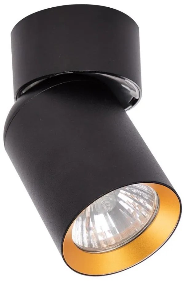 Faretto ANDY 1xGU10/8W/230V nero/oro