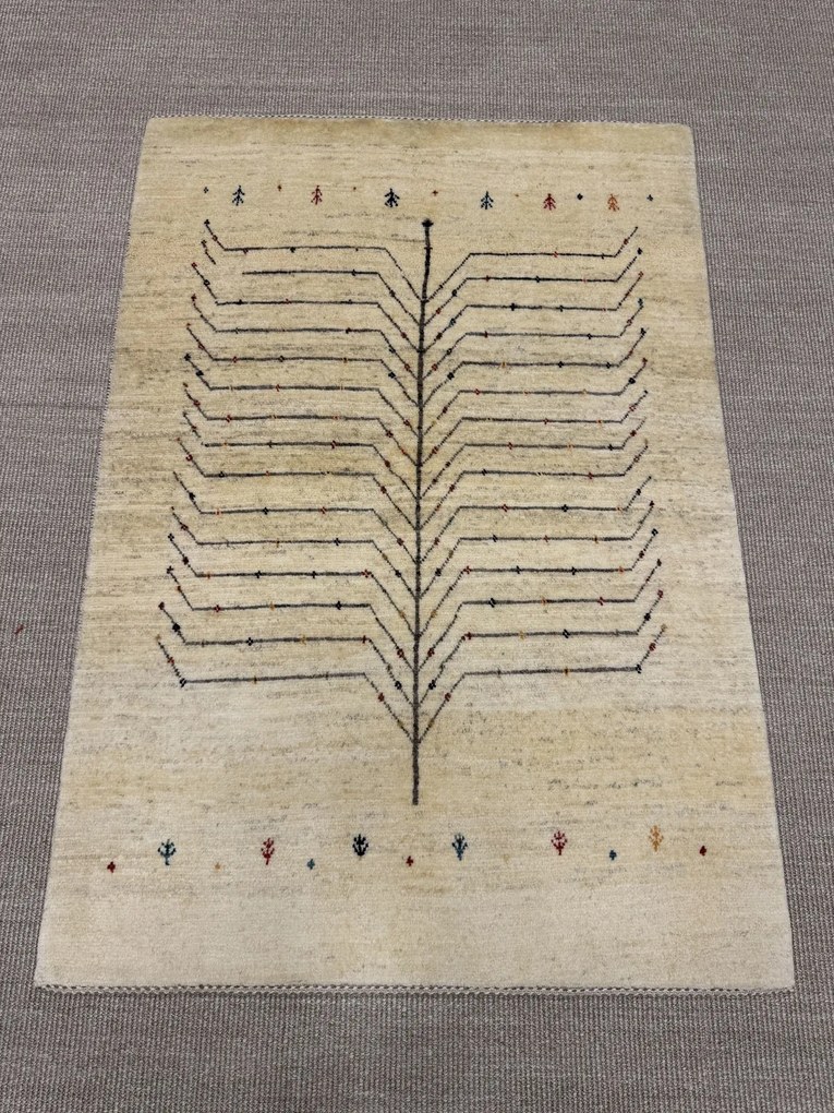 Gashguli Tappeto 160x110 Beige (Iran) Annodato A Mano