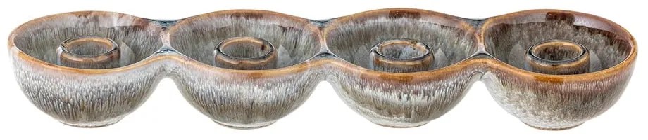 Portacandela in gres per avvento Kalia – Bloomingville