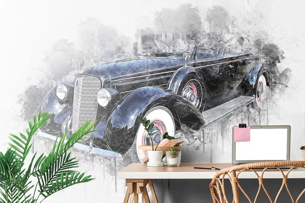 Carta da parati – Auto storica