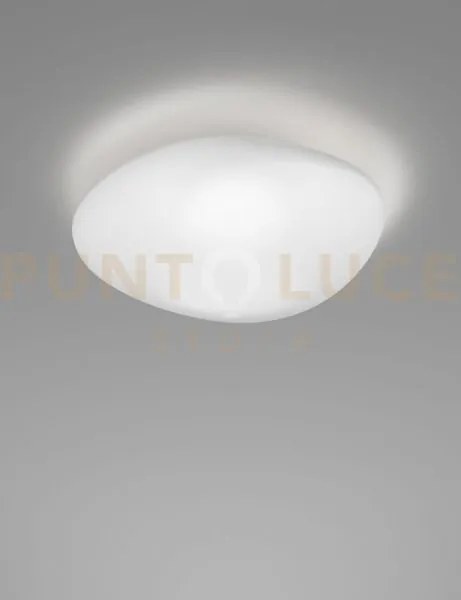 Neochic plafoniera applique m bianco satinato e bianco opaco 1 l32gg
