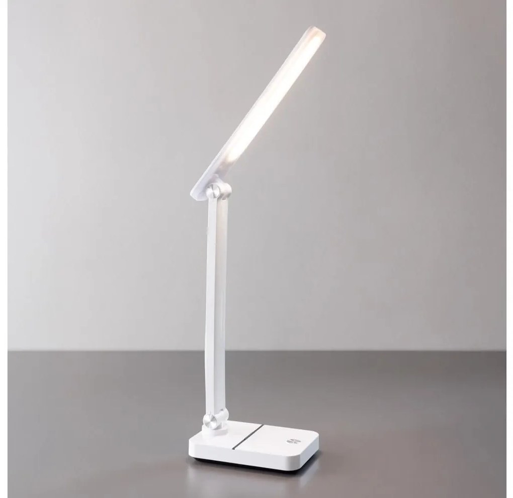 Zuma Line 1949-WH-LED Ricaricabile lampada da tavolo LED/8W/1200 mAh 3000/4500/6000K bianco