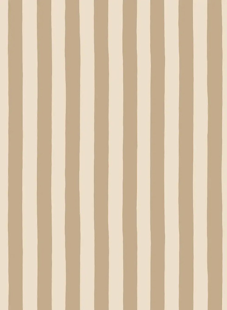 Josephine Munsey Carta da parati Medium Hand Painted Stripe - Strand/ Seventh Dove