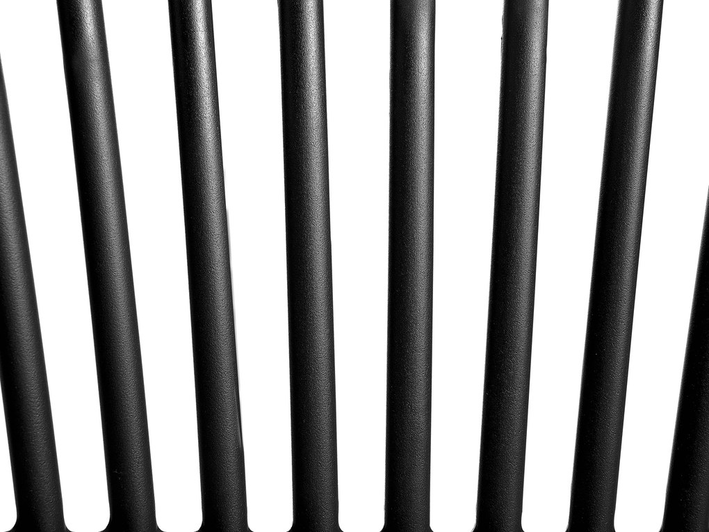 Set di 4 sedie da pranzo nero GELA Beliani