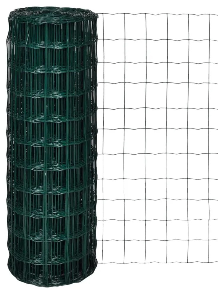 Recinzione Euro İn Acciaio 10x1,7 M Verde /