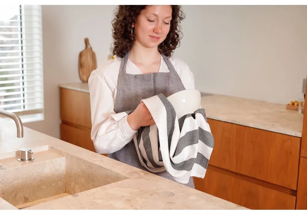 Set di strofinacci in cotone 3 pz 51x74 cm Marra – Tiseco Home Studio