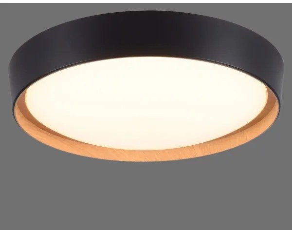Leuchten Direkt 1434718-LED Plafoniera dimmerabile EMILIA 28,8W/230V nero
