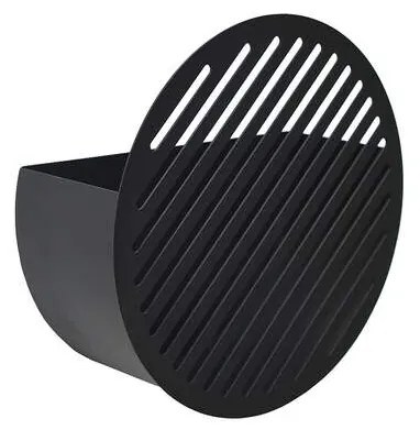 Swedish Ninja - Diagonal Wall Basket Small Ninja Black Swedish Ninja