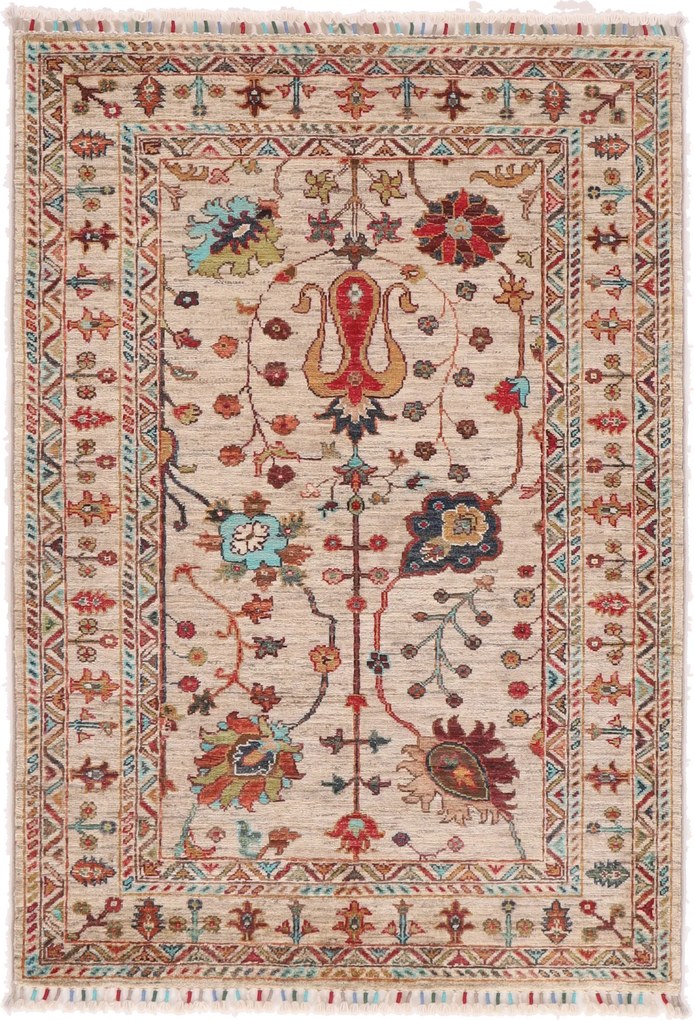 Samarkand Tappeto orientale 150x110 (Pakistan) Annodato A Mano