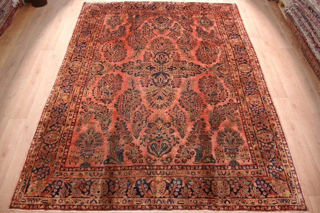 Sarouk Tappeto 360 x 270 (Iran) Annodato A Mano