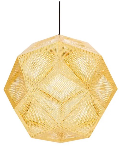 Tom Dixon - Etch Ottone Lampada a Sospensione Ø50 Tom Dixon