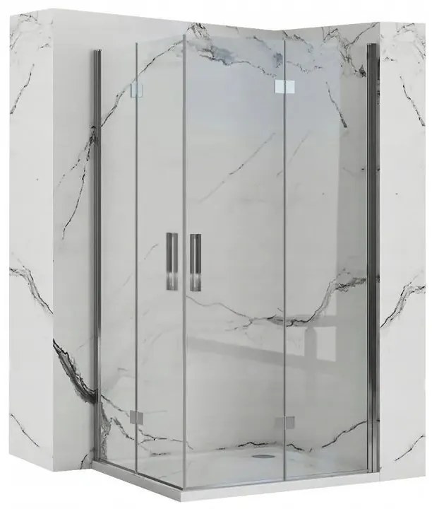 Cabina doccia Rea Molier Chrome Double 80x90