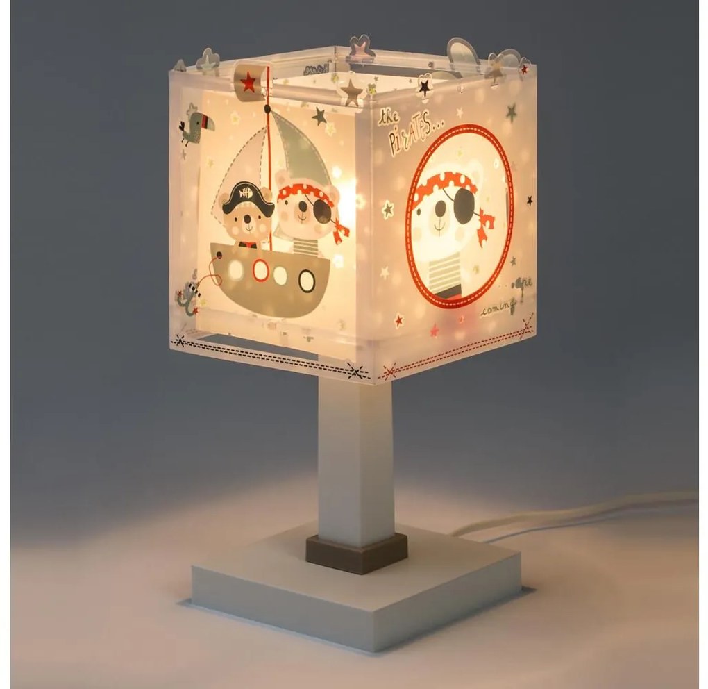 Dalber D-74551 - Lampada da tavolo per bambini PIRATES 1xE14/40W/230V
