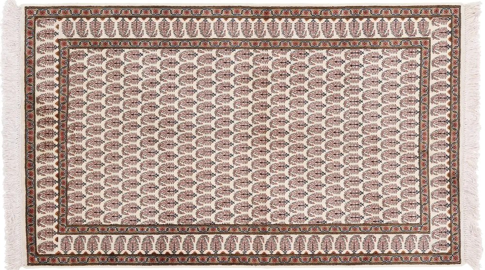 Cashmere Silk Tappeto 80x130 Marrone (Indian) Annodato A Mano