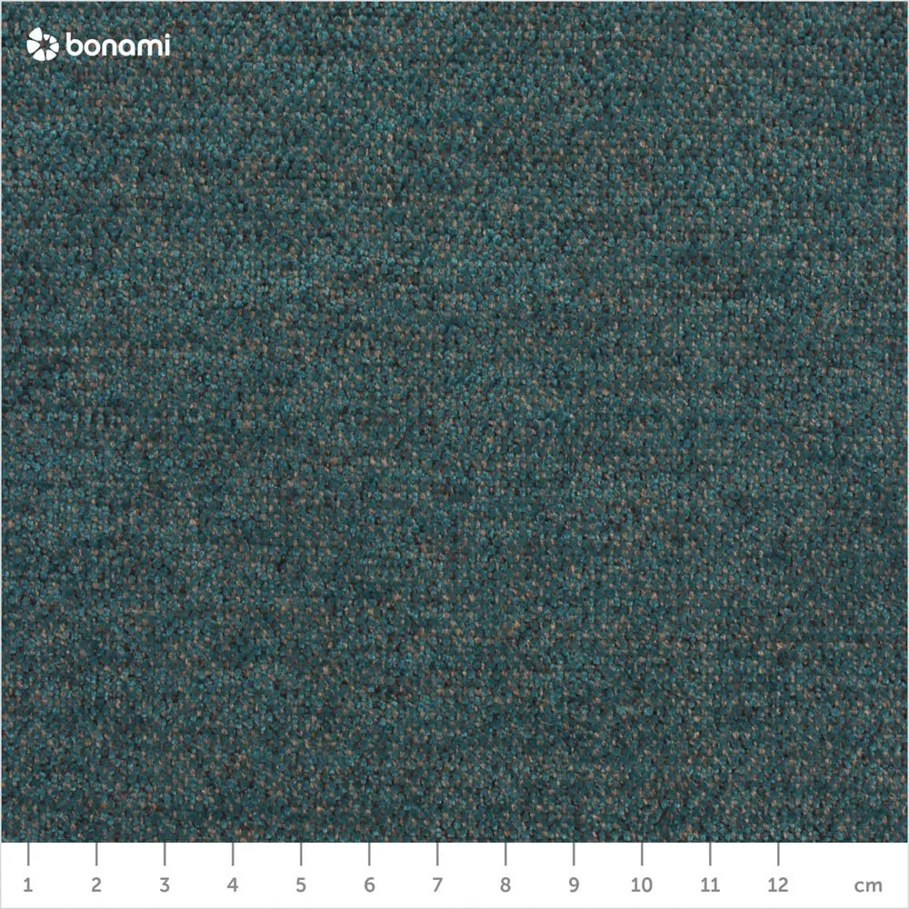 Divano letto angolare turchese, angolo destro Scandic Lagom - Miuform