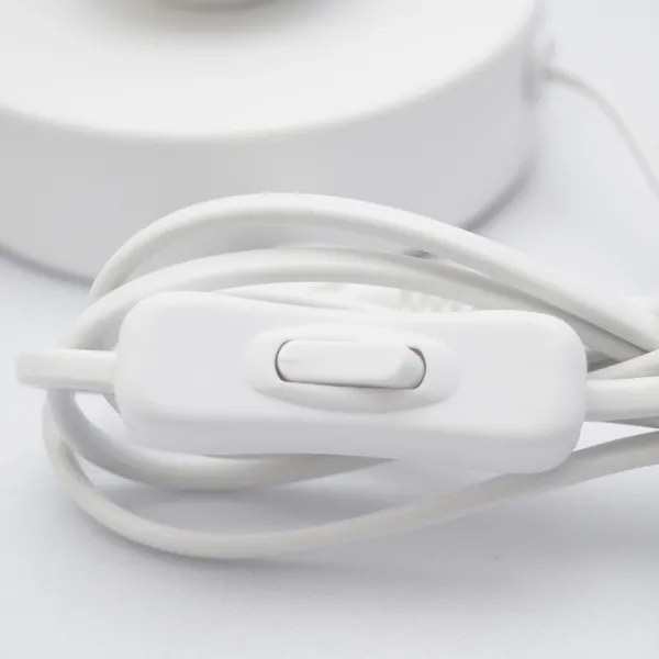 Lampada da tavolo per bambini STARS 1xE27/15W/230V turchese/bianco