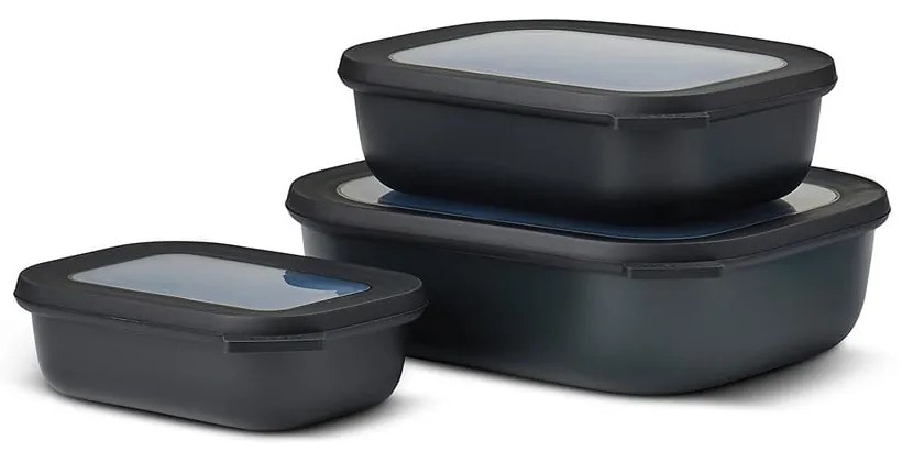 Scatole per alimenti in set da 3 Cirqula - Mepal