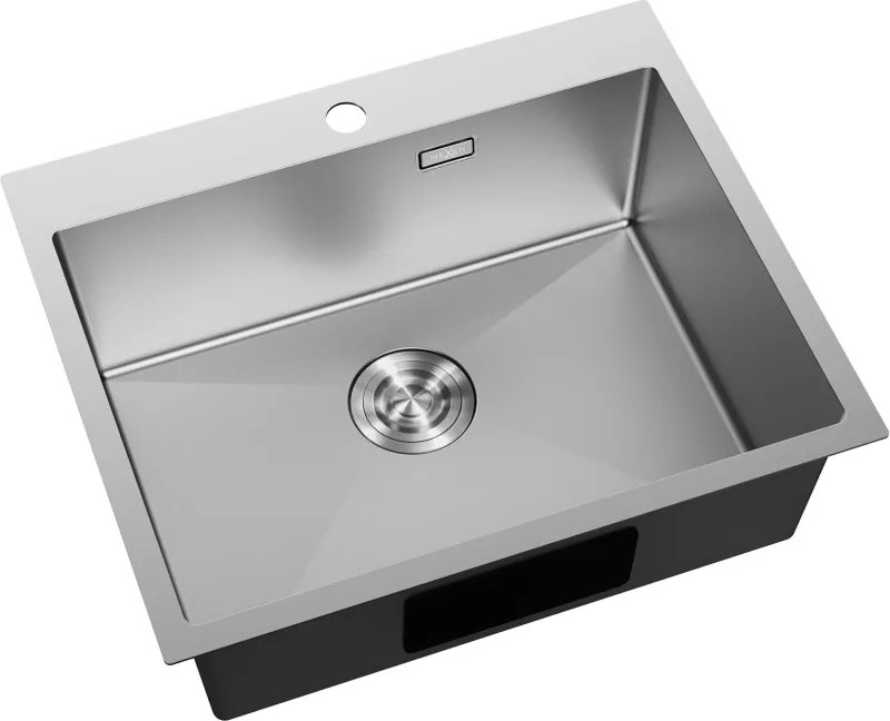 Mexen Solix lavello in acciaio 1 vasca 600 x 500 mm, inox - 6408601000-01