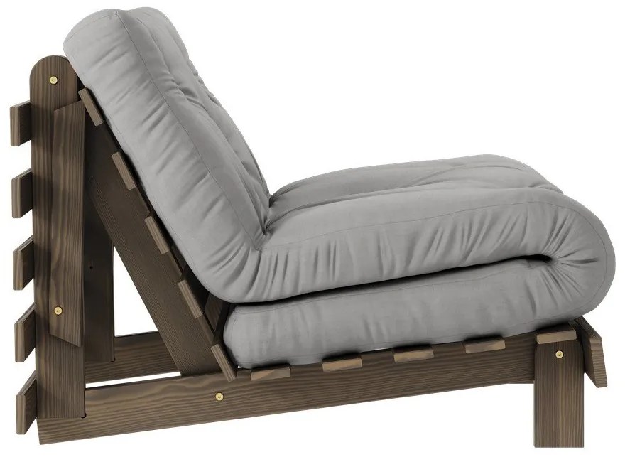 Poltrona grigia Roots - Karup Design