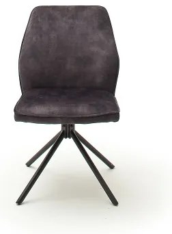 Set di 2 sedie da pranzo NEXORO, antracite