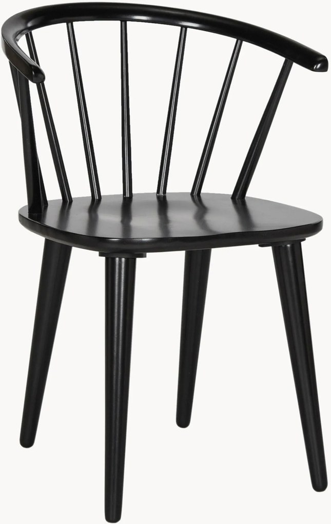 Set di 2 sedie da pranzo in legno di albero della gomma Blanchard