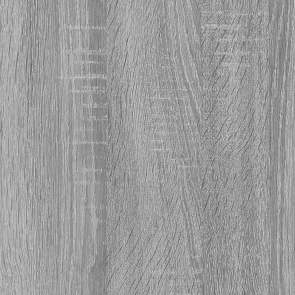 Tavolino da Salotto Grigio Sonoma 68x50x38 cm Legno Multistrato